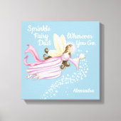 Magical Fairy Blue Leinwand (Vorderseite)