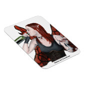 Magical Fairy Drinks Weinkultur und Erde Magnet (Rechte Seite)