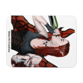 Magical Fairy Drinks Weinkultur und Erde Magnet (Horizontal)