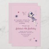 Magical Fairy Einladung (Vorne/Hinten)