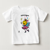 Magical Fairy Emoji - Spaß und farbenfroh Vollkorb Baby T-shirt (Vorderseite)