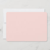 Magical Fairy First Birthday Mushroom Woodland Einladung (Rückseite)