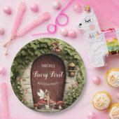 Magical Fairy First Birthday Party Pappteller (Party)