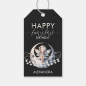 Magical Fairy First Girl Happy Birthday Geschenkanhänger (Vorderseite)