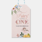 Magical Fairy Floral Garden Pixie Girls Birthday Geschenkanhänger (Vorderseite)