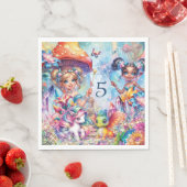 Magical Fairy Forest Party Napkin Serviette (Beispiel)