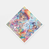 Magical Fairy Forest Party Napkin Serviette (Ecke)