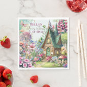 Magical Fairy Forest Party Napkin Serviette (Beispiel)