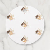 Magical Fairy Garden Baby Dusche Geschenkanhänger (Rückseite)