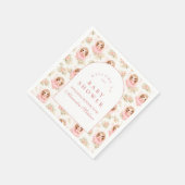 Magical Fairy Garden Baby Shower Serviette (Ecke)