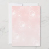 Magical Fairy Garden Geburtstag Einladungen (Rückseite)