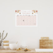 Magical Fairy Garden schätzen den Fälligkeitskalen Poster (Küche)