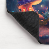 Magical Fairy Garden Schmetterlinge Pilzsaal Hütte Mousepad (Ecke)
