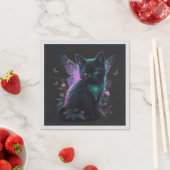 Magical Fairy Kitten Serviette (Beispiel)