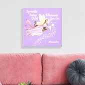 Magical Fairy Lavender Leinwand (Insitu (Wohnzimmer))