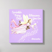Magical Fairy Lavender Leinwand (Vorderseite)
