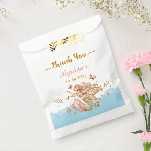 Magical Fairy Mermaid Girl's Birthday Party Geschenktütchen (Versiegelt)