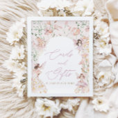 Magical Fairy Pink Girls Karten und Geschenke Unte Poster