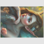 Magical Fairy Princess Schnitt Paper Seidenpapier (Vorderseite)