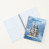 Magical Fairy Tale Castle Spiral Notebook Notizblock (Innenseite)