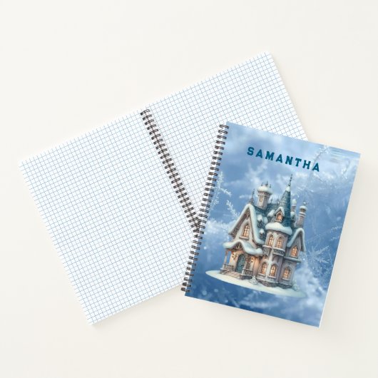 Magical Fairy Tale Castle Spiral Notebook Notizblock (Innenseite)