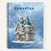 Magical Fairy Tale Castle Spiral Notebook Notizblock (Vorderseite)