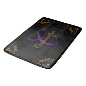 Magical Fairy Tale Fantasy Personalisiert Badematte (Schrägansicht)