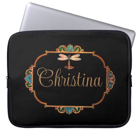 Magical Fairy Tale Fantasy Personalisiert Laptopschutzhülle (Vorderseite)