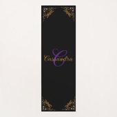 Magical Fairy Tale Fantasy Personalisiert Yogamatte (Vorderseite)