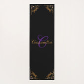 Magical Fairy Tale Fantasy Personalisiert Yogamatte (Rückseite)