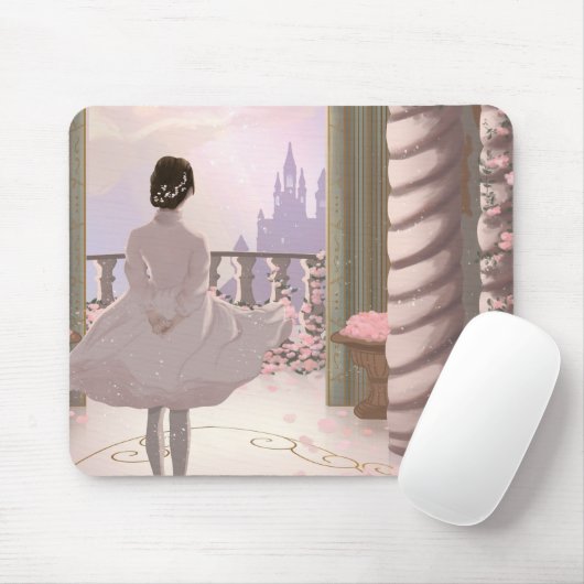 Magical Fairy Tale Palace Mouse Pad Mousepad (Mit Mouse)