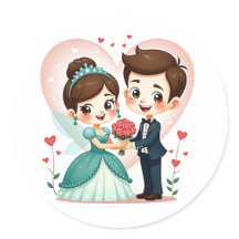 Magical Fairy Tale Wedding - Chibi Couple