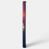 Magical fairy with dewdrop lantern on the branch samsung galaxy hülle (Linke Seite)