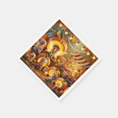 Magical Fall Fairy Pumpkin Patch Découpage Napkins Serviette (Ecke)