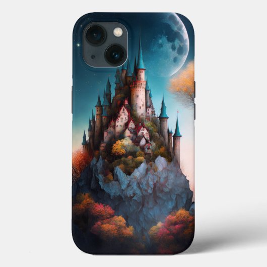 Magical Fantasy Castle Case-Mate iPhone Fall Hülle (Rückseite)