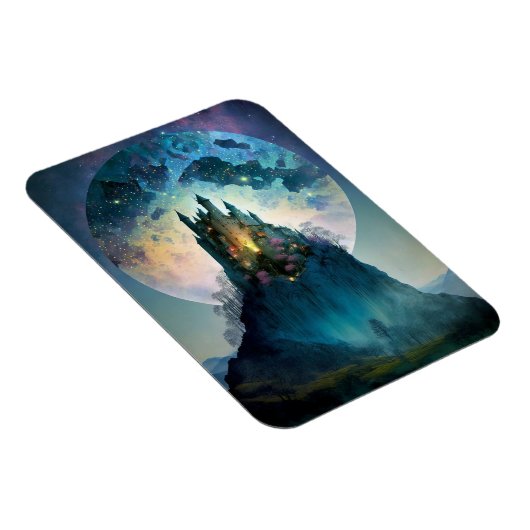 Magical Fantasy Castle Magnet (Rechte Seite)