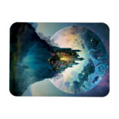Magical Fantasy Castle Magnet (Horizontal)