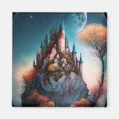 Magical Fantasy Castle Magnet (Vorne)