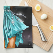 Magical Female Fairy Geschirrtuch (Viertel Falte)