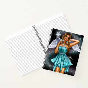 Magical Female Fairy Notizblock