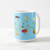 Magical Fish and Plants Ocean Coffee Cup Kaffeetasse (VorderseiteRechts)