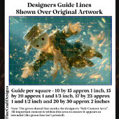 Magical Floating Snowman Spirit DX2L Decoupage Seidenpapier