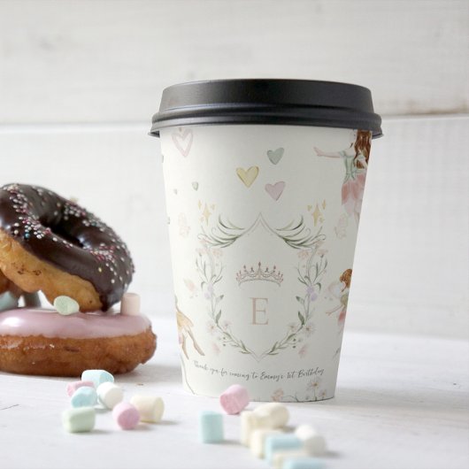 Magical Floral Fairy | Geburtstagspartei Pappbecher