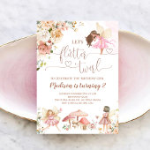Magical Floral Fairy Princess Birthday Einladung