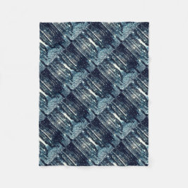 Magical Forest Aquamarin Gray Elegante Fleecedecke