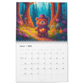 Magical Forest Creatures Fantasy 2026 Calendar Kalender (Mär 2026)