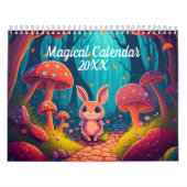 Magical Forest Creatures Fantasy 2026 Calendar Kalender (Titelbild)