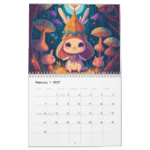Magical Forest Creatures Fantasy 2026 Calendar Kalender (Feb 2027)