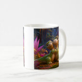 Magical Forest Dino Hug Kaffeetasse (VorderseiteRechts)