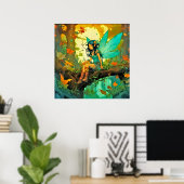 Magical Forest Fairy Poster (Heimbüro)
